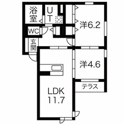 クオリアの物件間取画像